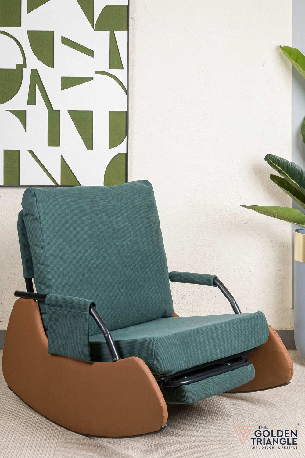 Zara Rocking & Reclining Accent Chair - Green