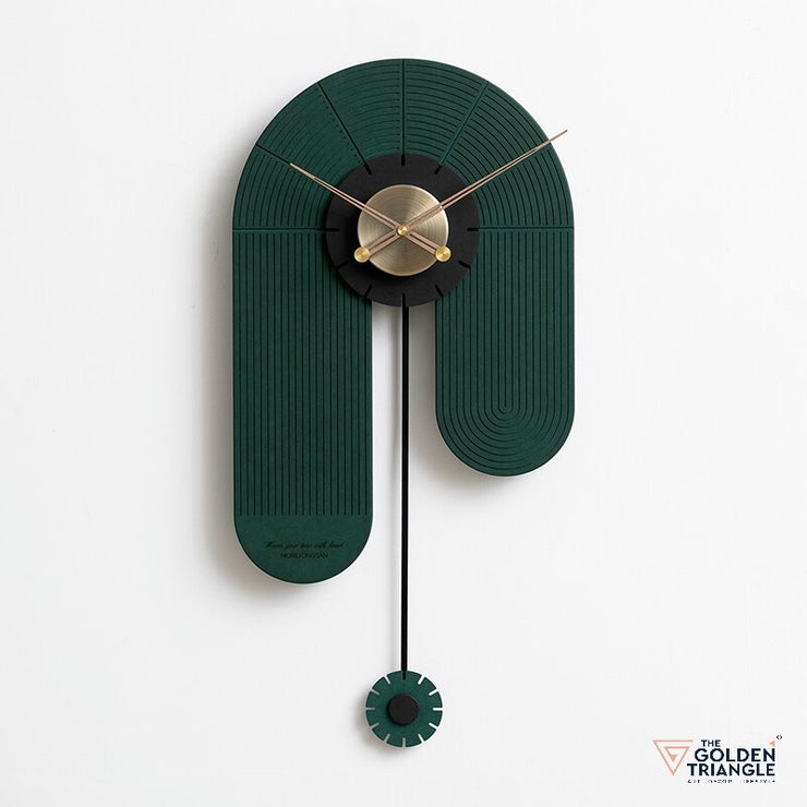 Bodhi Wall Clock - Green