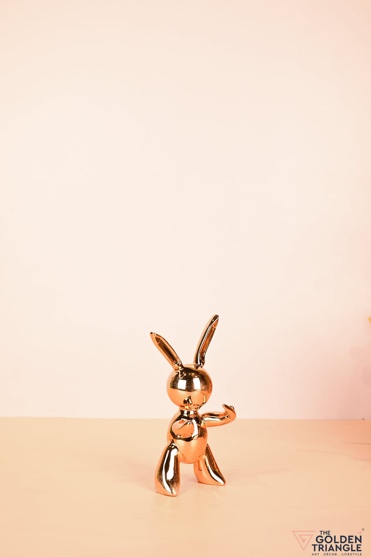 Hopper Electroplated Bunny - Rose Gold