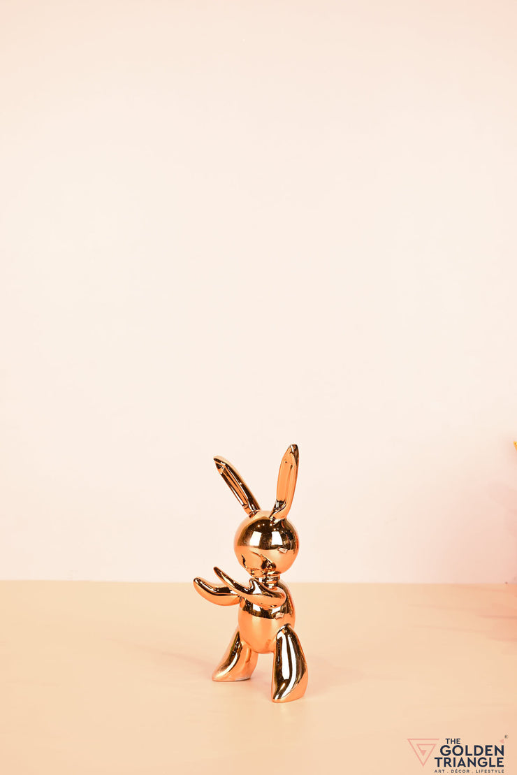 Hopper Electroplated Bunny - Rose Gold