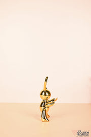 Hopper Electroplated Bunny - Gold