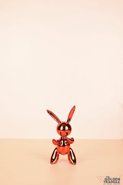 Hopper Electroplated Bunny - Red