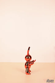 Hopper Electroplated Bunny - Red