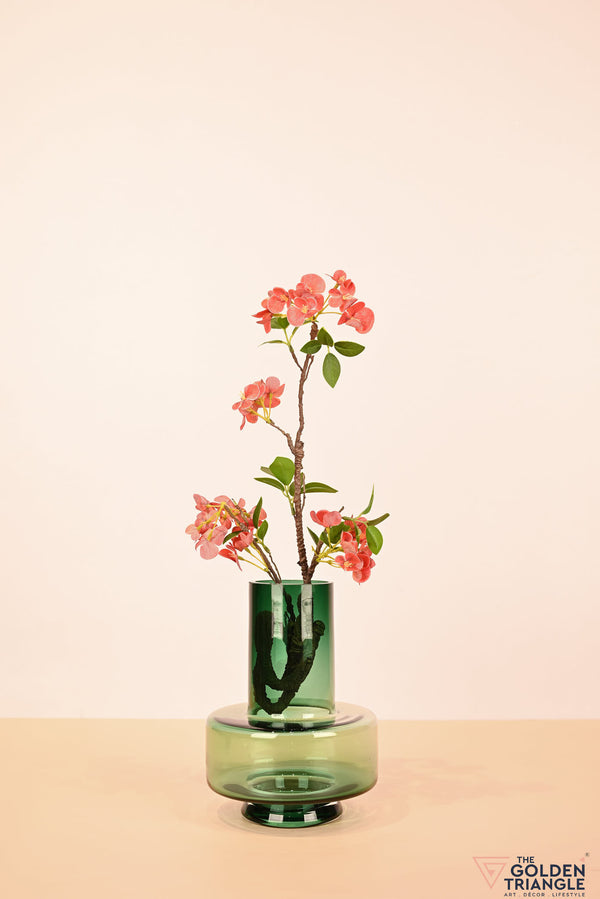 Zeal Glass Vase - Amber