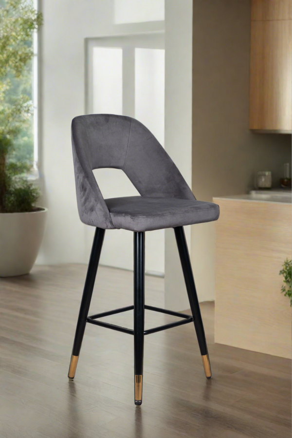 Scott Bar Stool - Gray
