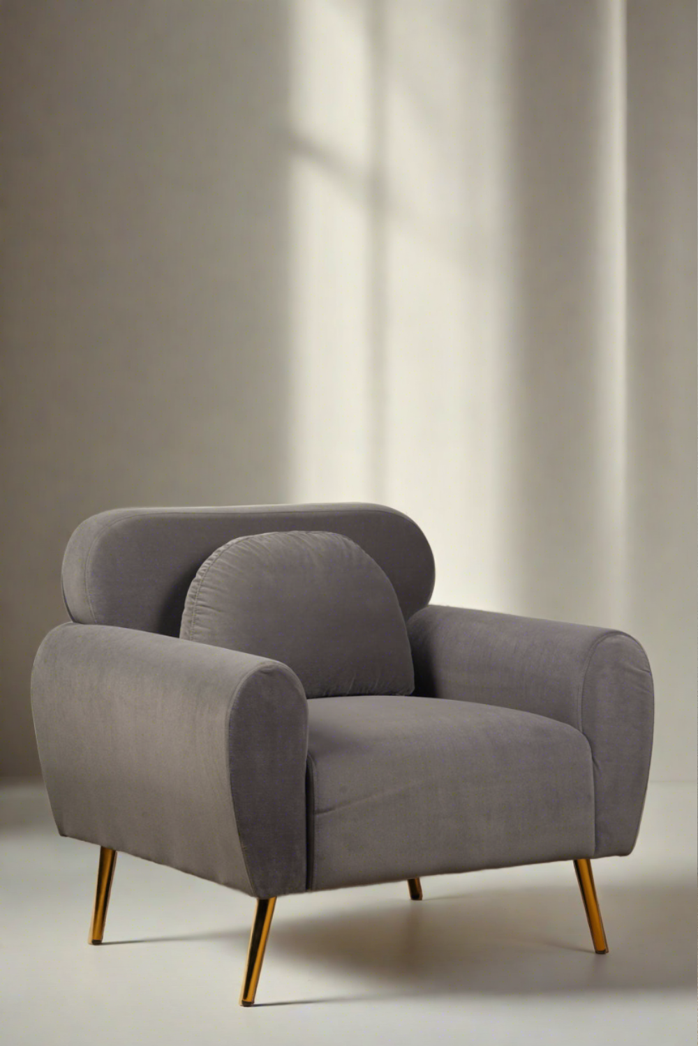 Kenneth Accent Chair - Grey