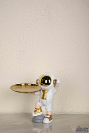 Skyler Astronaut with Tray - White