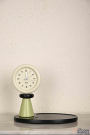 Amora Table Clock - Green