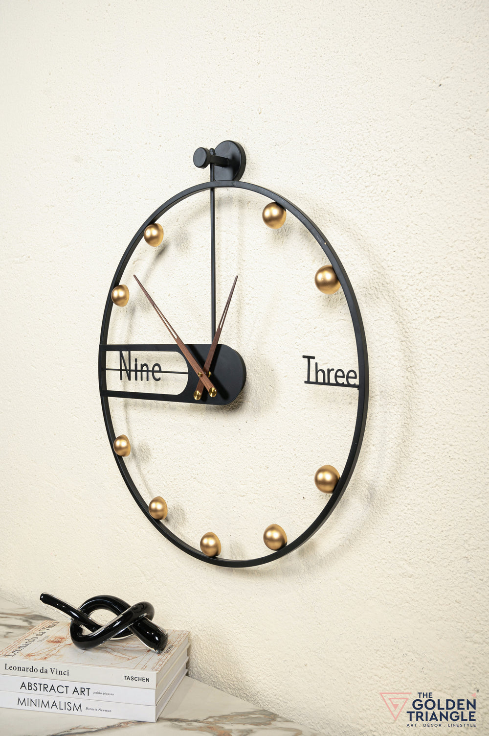 Nora Metal Wall Clock - 24"