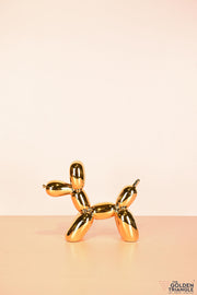 Glitz Balloon dog figurine gold