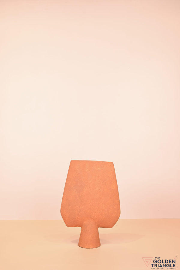 Yukata Ceramic Vase - Rust