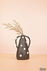 Yumi Ceramic Vase - Black
