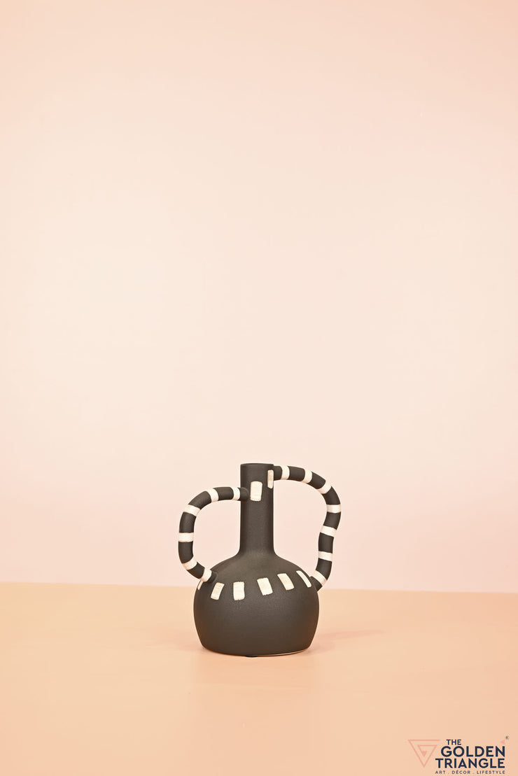 Mei Ceramic Vase - Black
