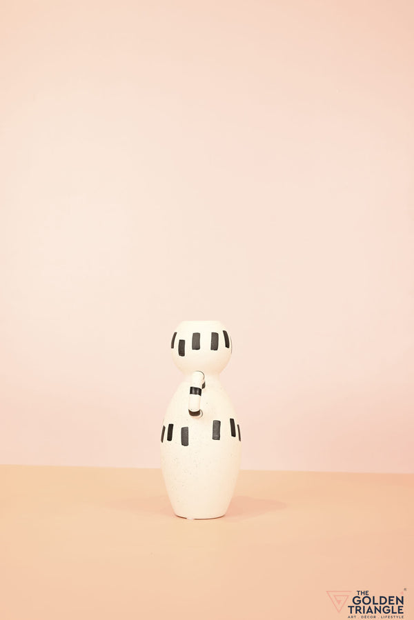 Sakura Ceramic Vase - White