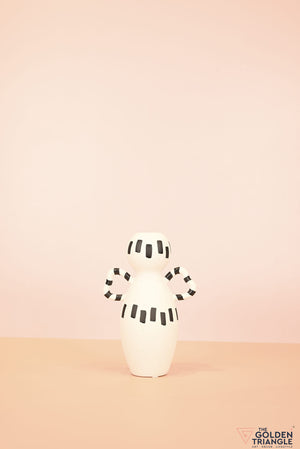 Sakura Ceramic Vase - White