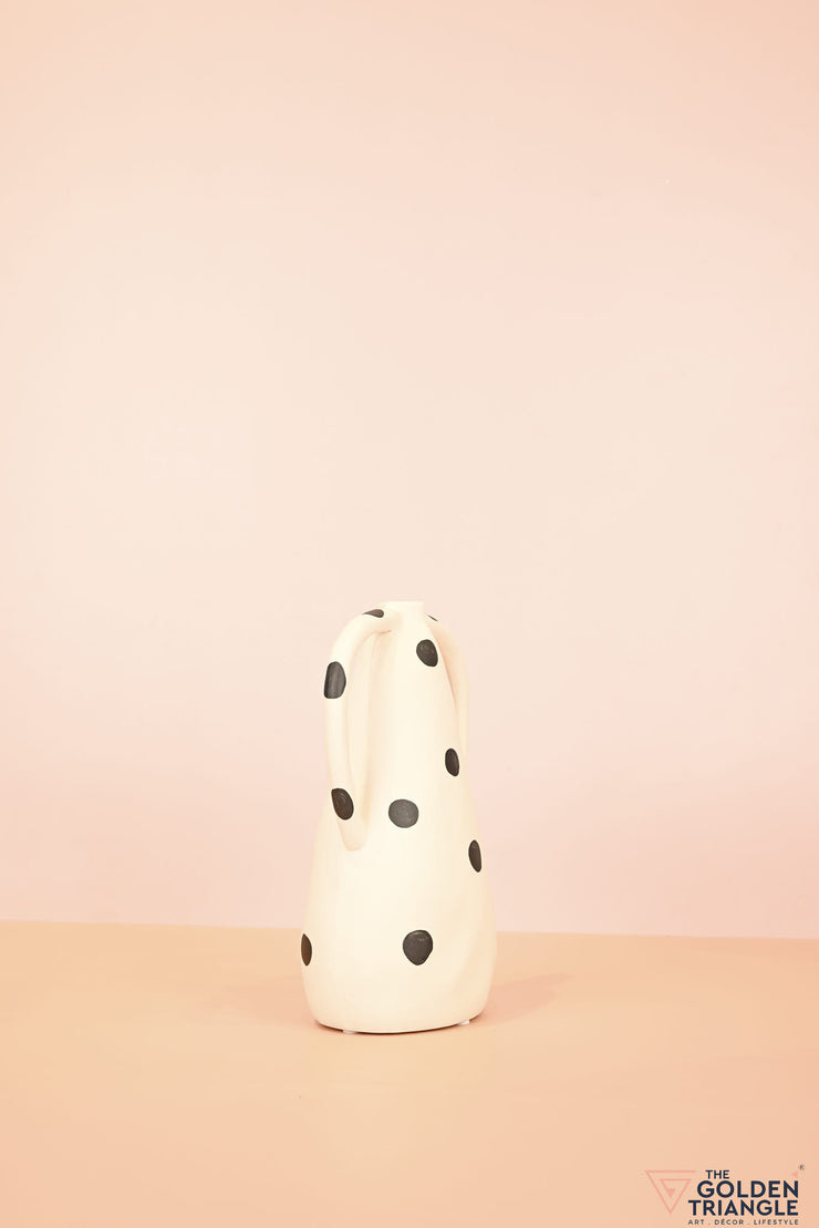Yumi Ceramic Vase - White