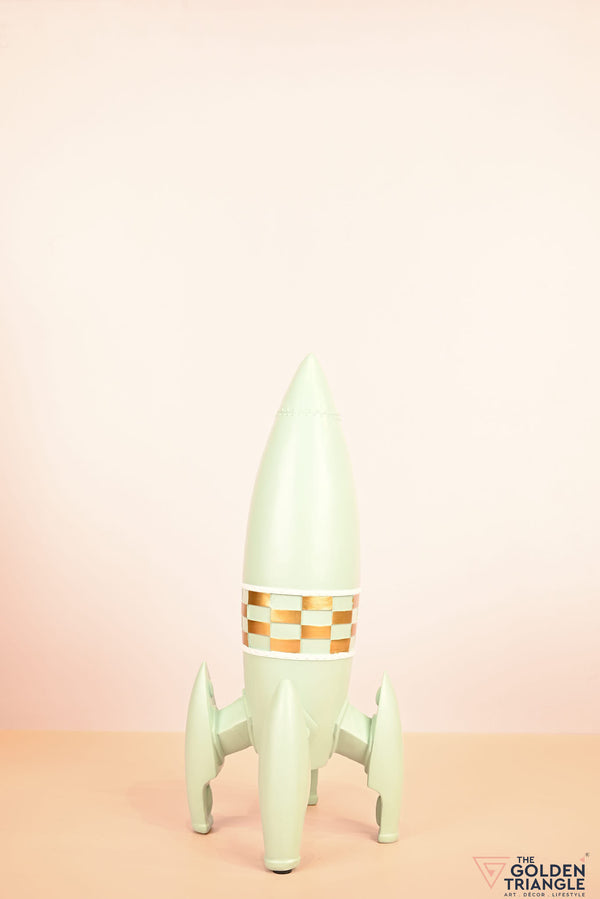 Celestial Voyager Spaceship - Mint Green