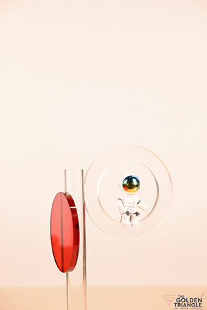 Astronaut on a Crystal Stand Artefact