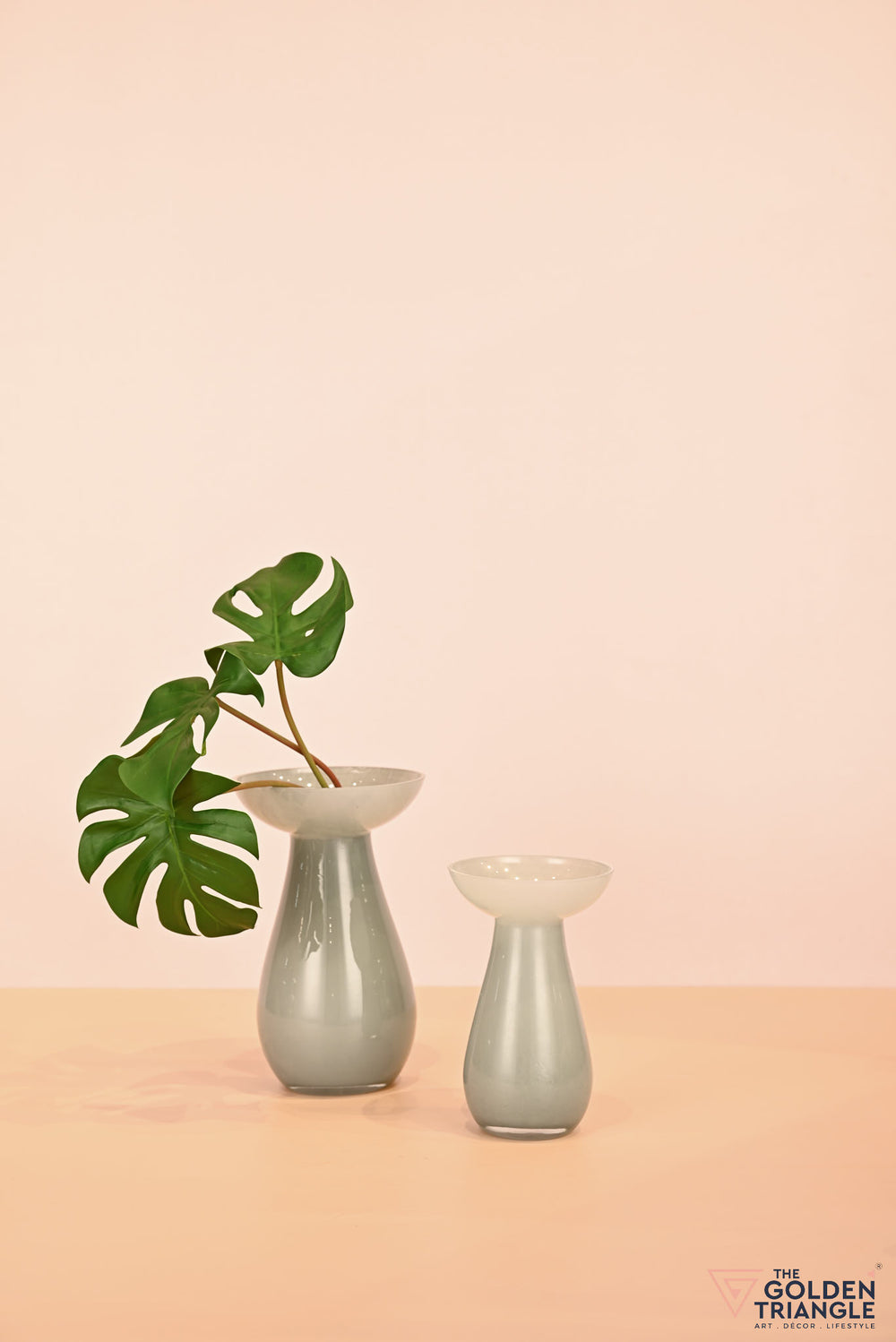 Willow Glass Vase - Blue