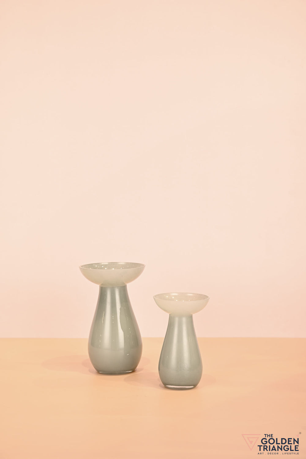 Willow Glass Vase - Blue