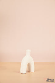 Utopia Ceramic Vase - White