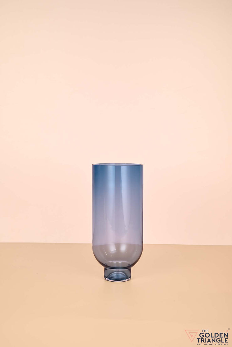Demy Glass Vase - Blue