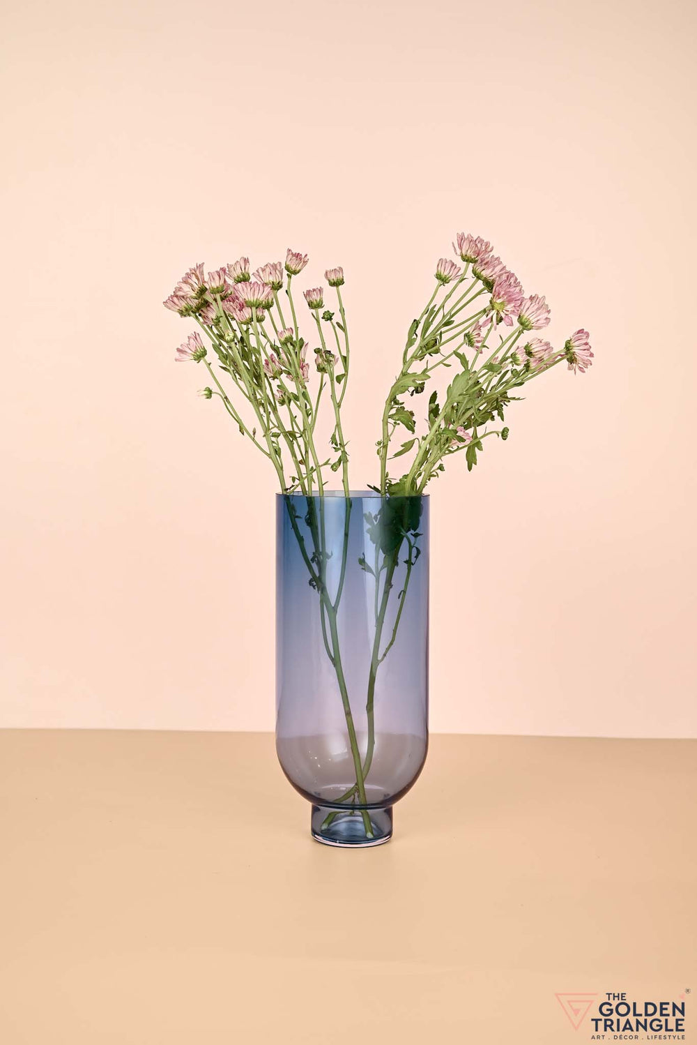 Demy Glass Vase - Blue