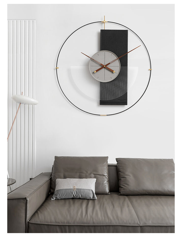 Mizpah Wall Clock - Gray