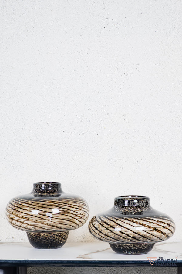Noir Glass Vase