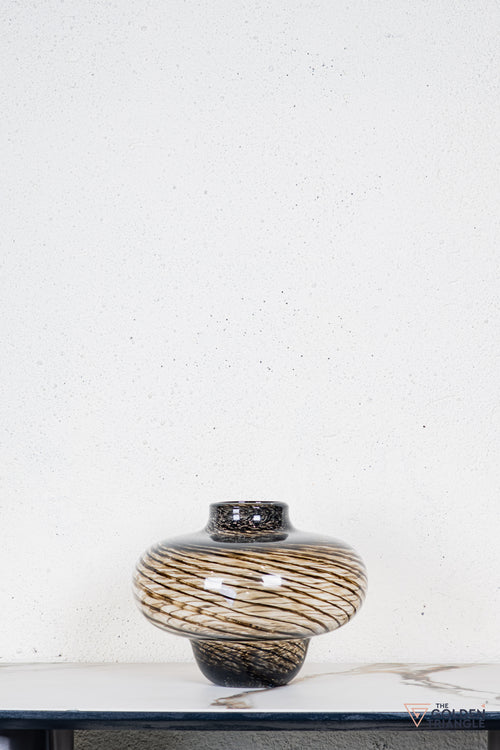 Noir Glass Vase