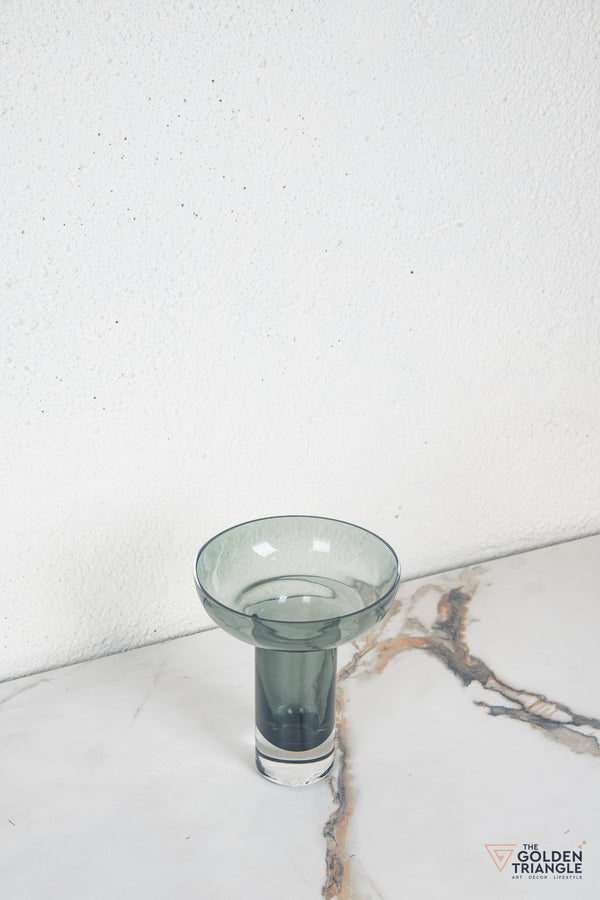 Sogno Glass Vase - Smoke