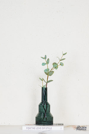 Niva Glass Vase - Smoke