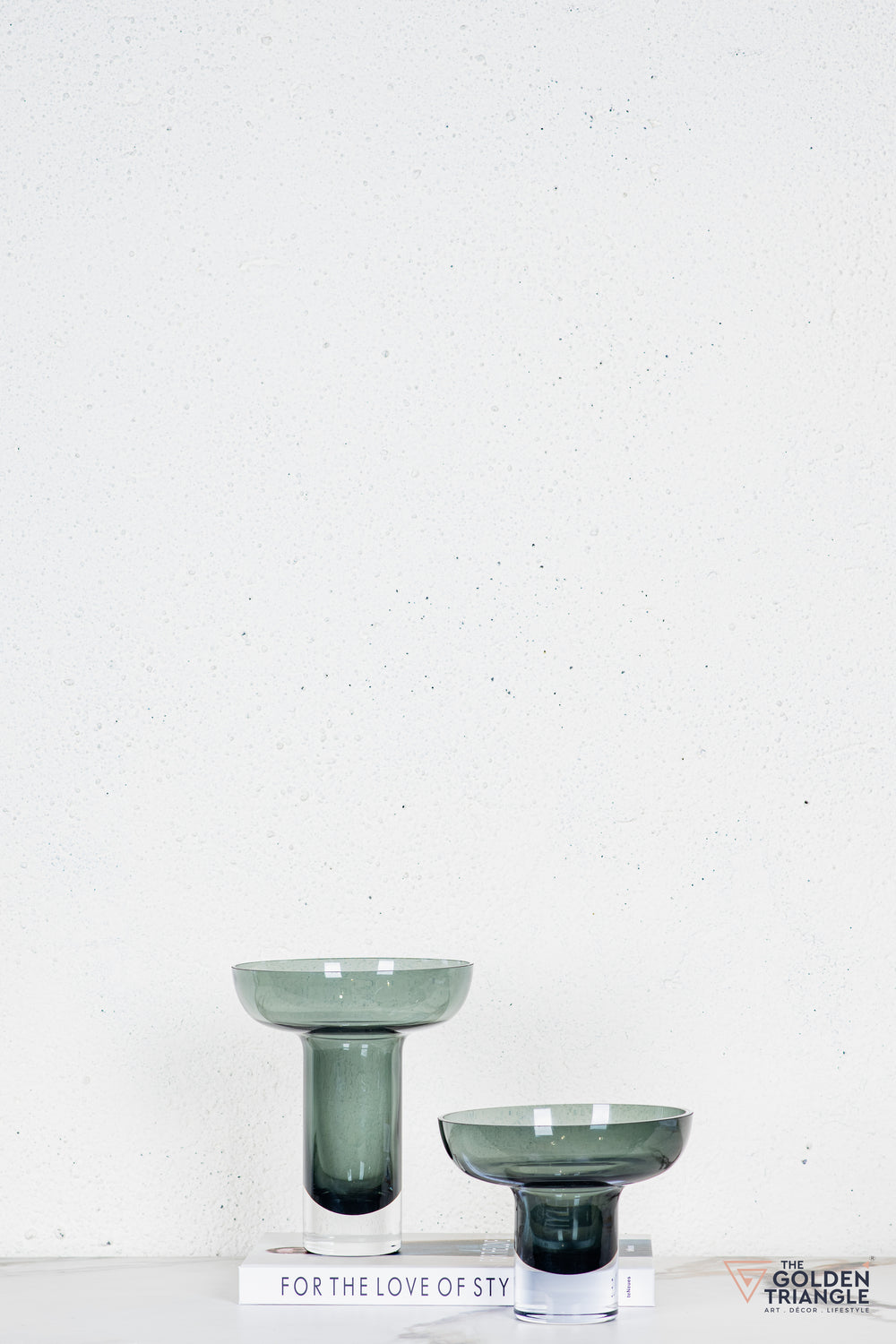 Sogno Glass Vase - Smoke