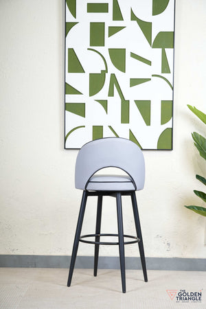 Skye Swivel Bar Stool - Gray