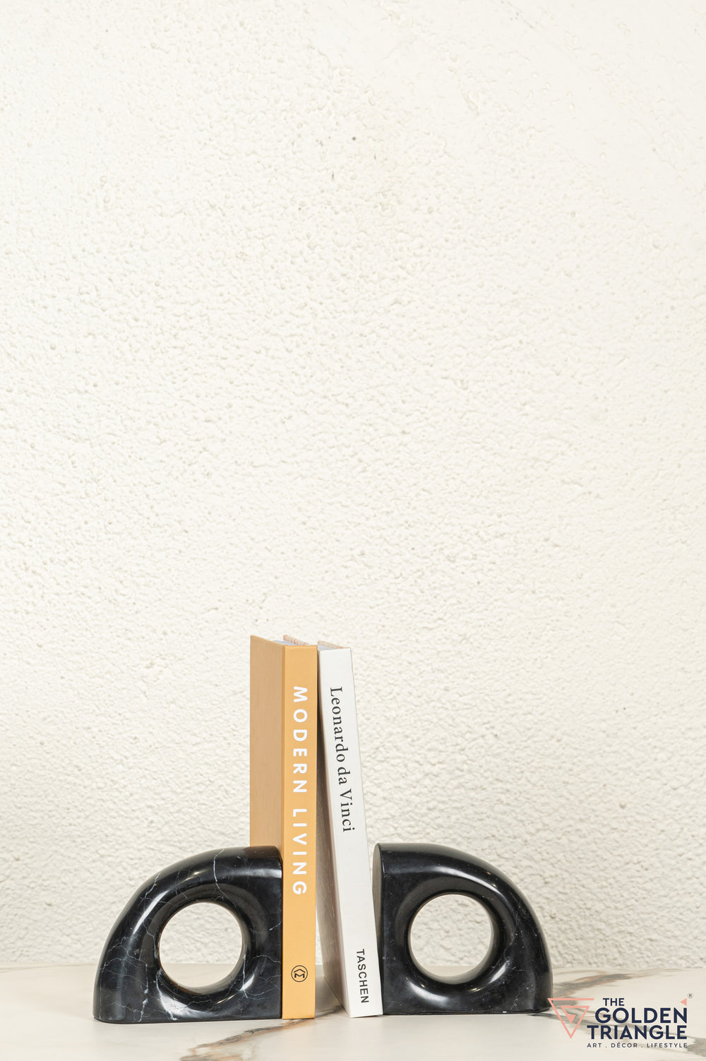 Volt Marble Bookend - Black