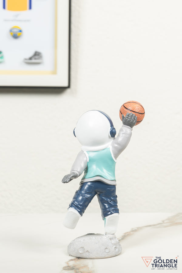 Jetsons - Astronaut playing Basketball - Blue