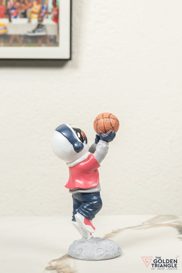 Jetsons - Astronaut playing Basketball - Pink