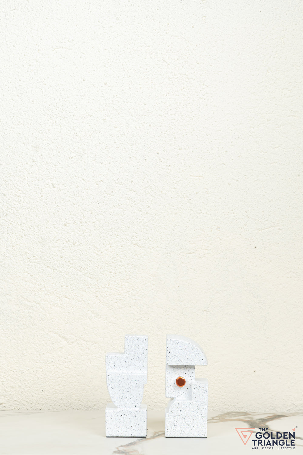 Leo Bookend - White