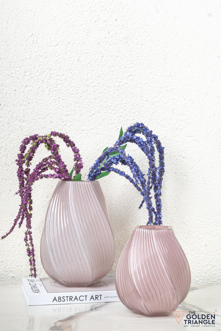 Aster Glass Vase - Pink