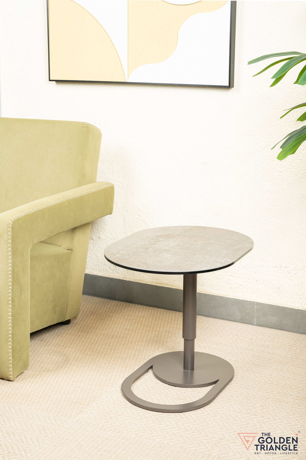 Christian C Shaped Side Table