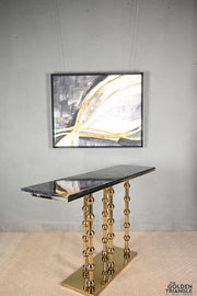 Electra Console Table - Gold