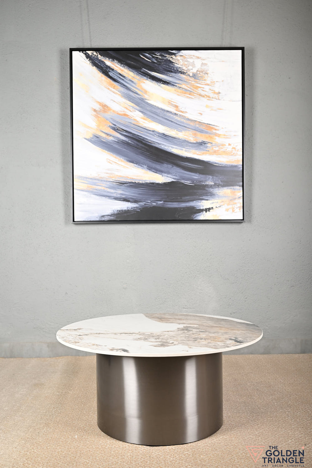 Valentina Coffee Table - Gun Metal