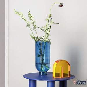 Demy Glass Vase - Blue