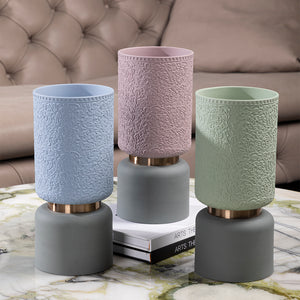 Flores Ceramic Vase - Mint Green