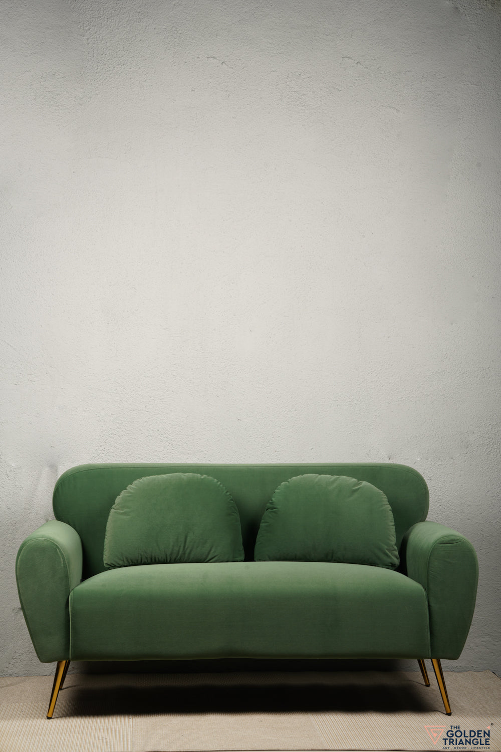 Kenneth Two Seater Sofa - Green