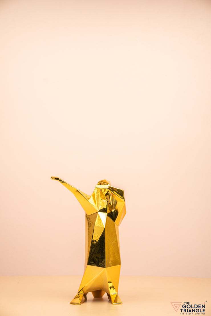 Dancing Penguin - Gold