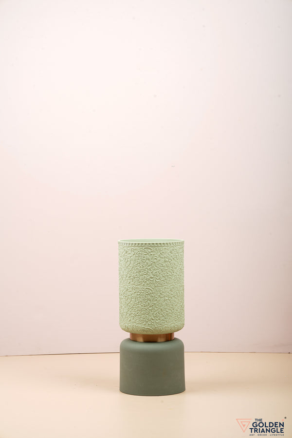 Flores Ceramic Vase - Mint Green