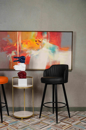 Flynn Bar Stool - Black