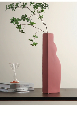 Birger Nordic Vase - Coral