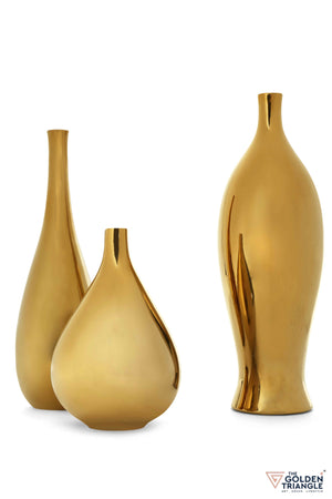 Velo Gold Vase